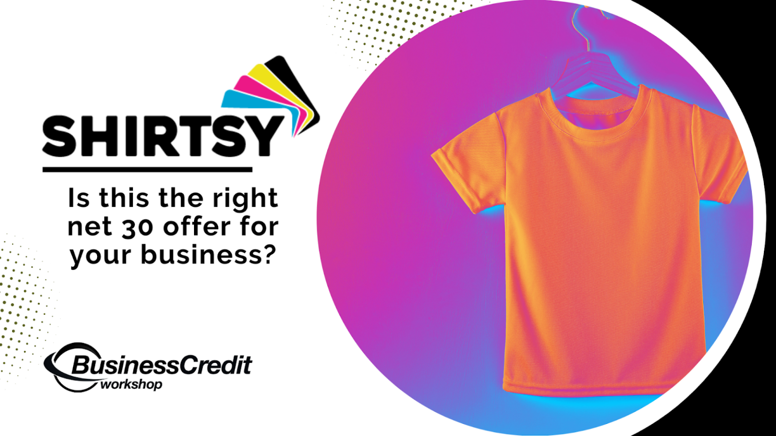 Shirtsy Review A Business Swag Offer with Net 30 Option